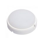 Світильник круглий LUXEL LED BSRS-12C 12W  з датчиком руху (день/ніч) матовий
