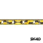 Світлодіодна стрічка, LS603/LED-RL 60SMD(3528)/m 4.8W/m 12V 5m*8*0.22mm білий