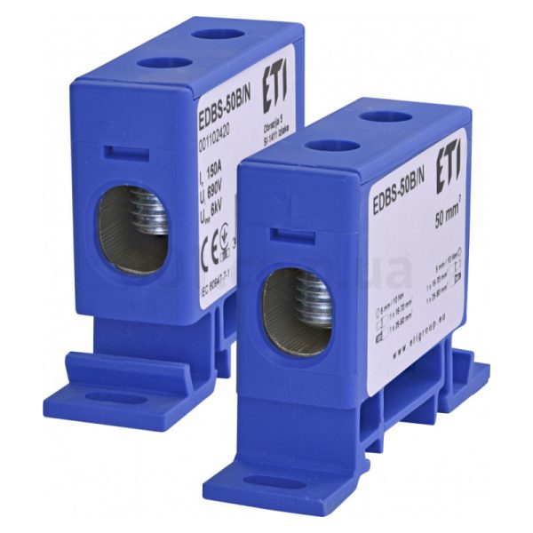 Клема ввідна силова EDBS-50B/N (150A. 690V AC. 16-70mm) ETI