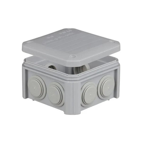 Коробка розподільча UNIKA PLANK Electrotechnic настінного монтажу IP65-90*90*52
