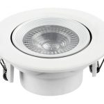 Панель LUXEL LED вбудована круг 9Вт