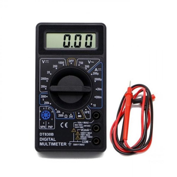 Професійний мультиметр DT-830D вольтметр чорний