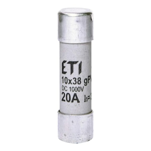 Запобіжник CH 10*38 gPV 20a 1000V(30kA)