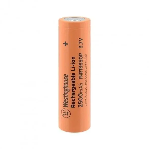 Акумулятор високострумовий Westinghouse Li-on 18650 3.7V 2500mAh
