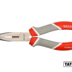 Тонкогубці нікельовані загнуті YATO L-160mm