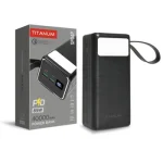 Павербанк 40000mAh TITANUM SP04P PD65W BLACK