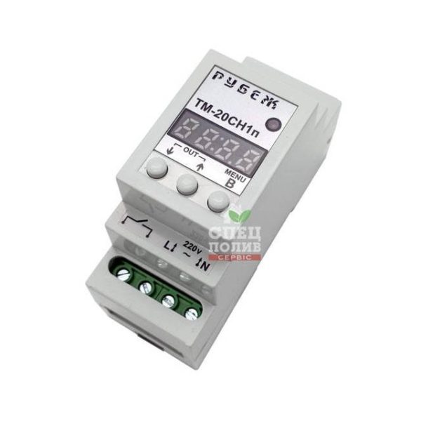 Реле часу з таймером на Din рейку Feron ТМ41 3500W/16A(тижневий)