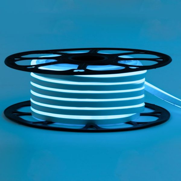AVT NEON #54-IB(блакитний) 120IB2835-12V-13W IP65 6.12mm