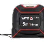 Рулетка зі зчит.вічком YATO L=5мх19мм стал.стріч.мілім.шкала