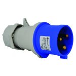 Вилка силова 16А/3(2Р+РЕ) ІР44 TP electrik