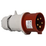 Вилка силова  16А/5(3Р+N+РЕ) ІР44 TP electrik