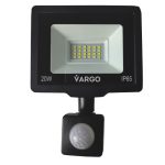 Світлодіодний прожектор VARGO  з датчиком руху 20W 6500K