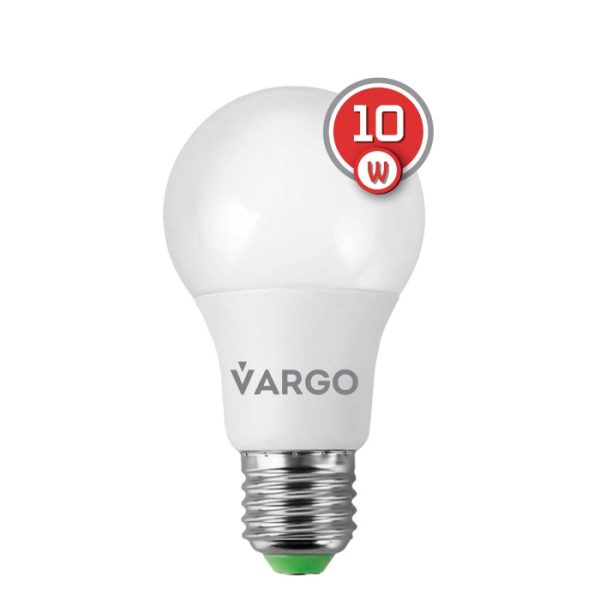 VARGO LED лампа А60 10W 4000K E27 220V