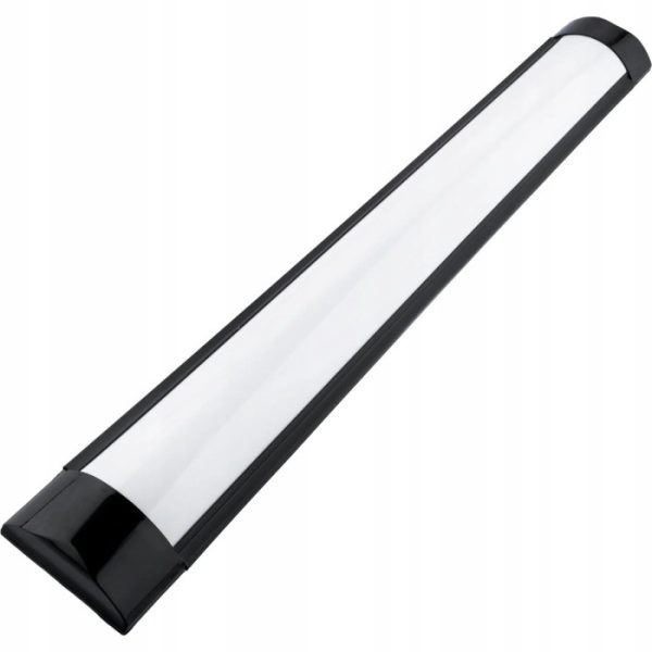 VARGO LED світильник 36w 120cm 6500K Чорний