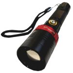 Світлод. ліхтарик алюмін.3 режим zoom вбуд акум. 1*18650 V-114987