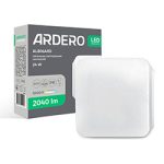AL806ARD 36W квадрат накладний 3060Lm 5000K 230*230*40mm зорян.небо