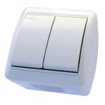 Вим. RIGHT HAUSEN BERTA NV 2-й зовн. білий IP54 HN-013021