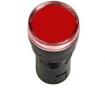 Лампа AD22DS d22mm червоний 24V AC/DC
