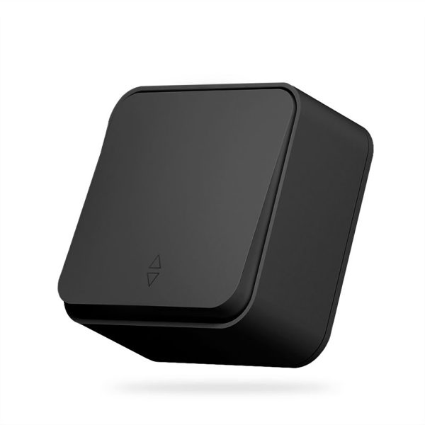 Вимикач зовнішній 1кл.чорний графіт VIDEX BINERA IP20