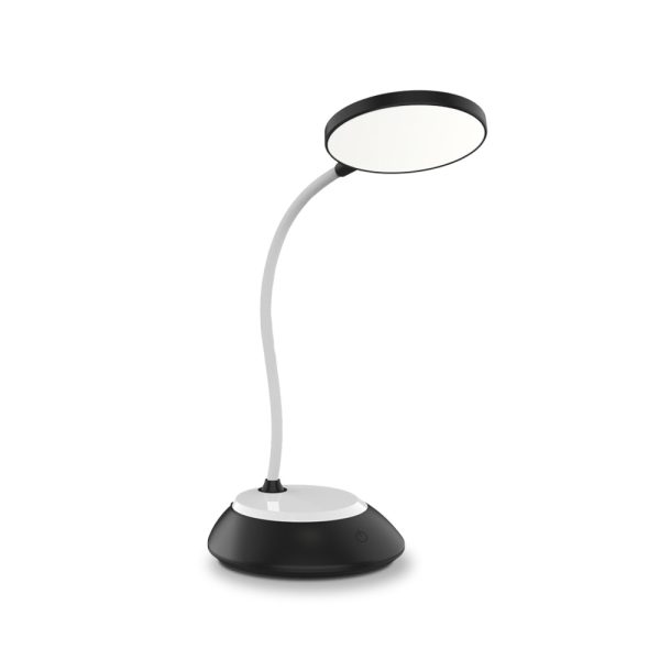 LED лампа настільна з акумм.TITANIUM 7W 3000-6500K чорна