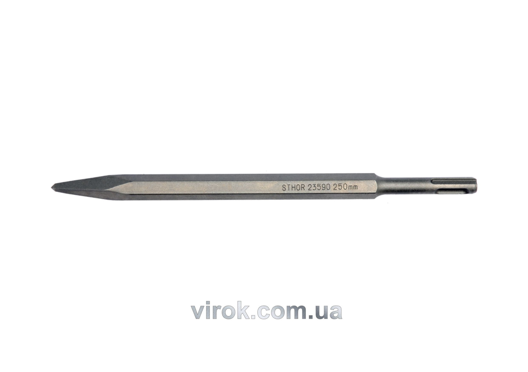 c4747cec-f248-11e4-8997-8e887ee7bcbd_1.jpeg Долото - піка SHOR : SDS+ до перфоратора 14мм l=250мм - Зображення 1