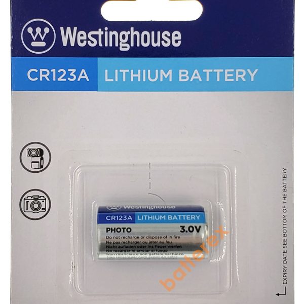 Westinghouse Батарейка літієва CR123A