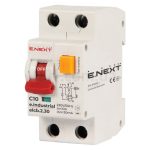 Вимикач диференційного струму (дифавтомат) e.industrial.elcb.2.C10.30, 2р, 10А, С, 30мА