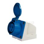 Силова розетка стаціонарна e.socket.pro.3.63, 3п., 220В, 63А (133) E.NEXT