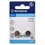 Westinghouse Alkaline Батарайка лужена LR43