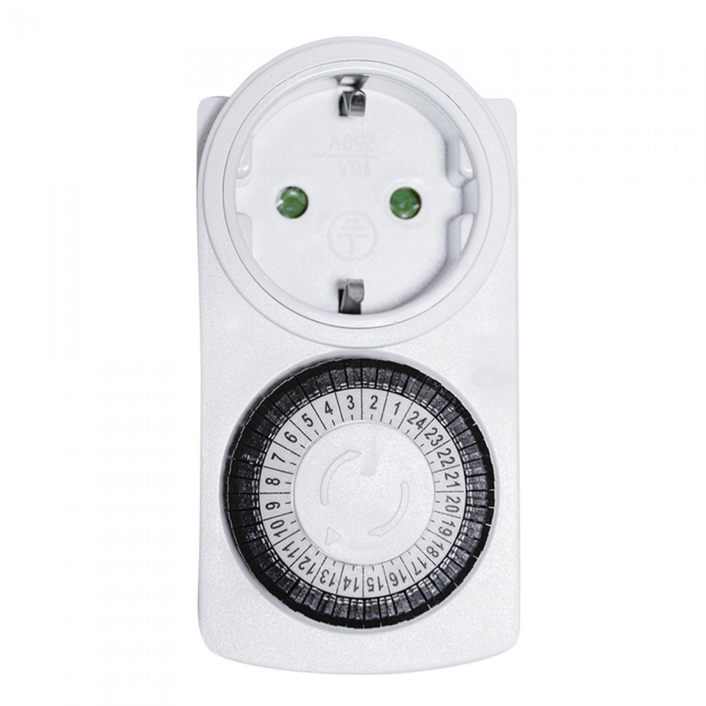 rozetka-z-tajmerom-dobova-tm-50-16a-3500w-230v_1-1400x1400-1.jpg ТМ50-розетка з таймером(добова) 3500W/16A - Зображення 1