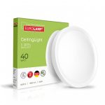 LED EUROLAMP Світильник круглий накладний Easy click 40W 4000к