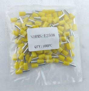 Наконечник гільза Е2508 2,5мм2 жовтий TNSy - Зображення 3